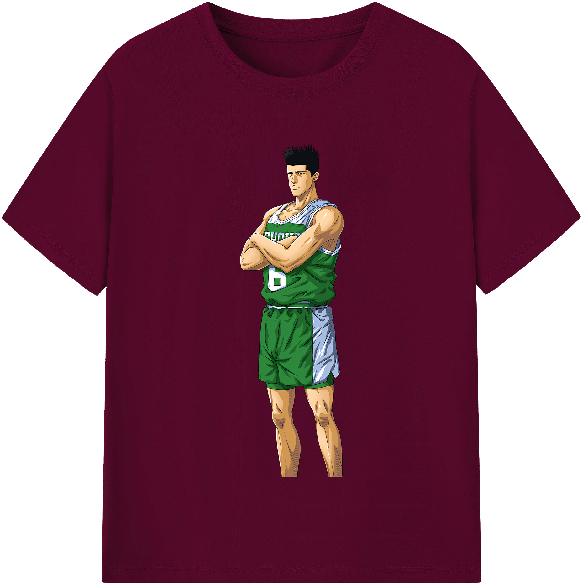 （画像用） SLAM DUNK／スラムダンク レディースカジュアルプリントTシャツ（綿100％）